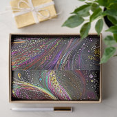 Decoupage Psychedelic Whimsical Easter Rabbit Tissuepapier (Geschenk)