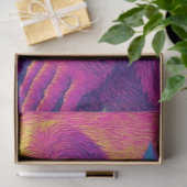 Decoupage Psychedelische Bigfoot Magenta Vacht Tissuepapier (Geschenk)