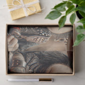 Decoupage Punk Rock Sheep Band Tissuepapier (Geschenk)