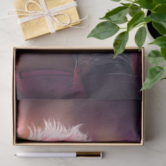 Decoupage Punk Rocker Pink Tissuepapier (Geschenk)