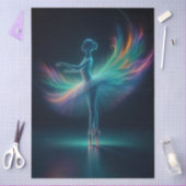 Decoupage Radiant of the Ora Ballerina  Tissuepapier (Craft)