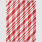 Decoupage Red White Peppermint Background Tissuepapier (Voorkant)