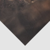 Decoupage Redheaded Gothic Good Witch Tissuepapier (Detail)