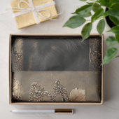 Decoupage Regal Crowned Sheep Dog Tissuepapier (Geschenk)