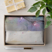 Decoupage Retriever Puppy Gewikkeld Kerstlicht Tissuepapier (Geschenk)