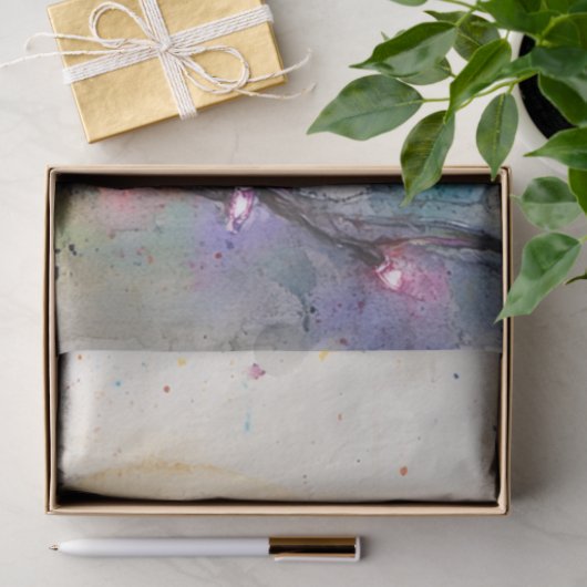 Decoupage Retriever Puppy Gewikkeld Kerstlicht Tissuepapier (Geschenk)