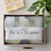 Decoupage Rock N Roll Star Retro 16x20 Canvas Tissuepapier (Geschenk)