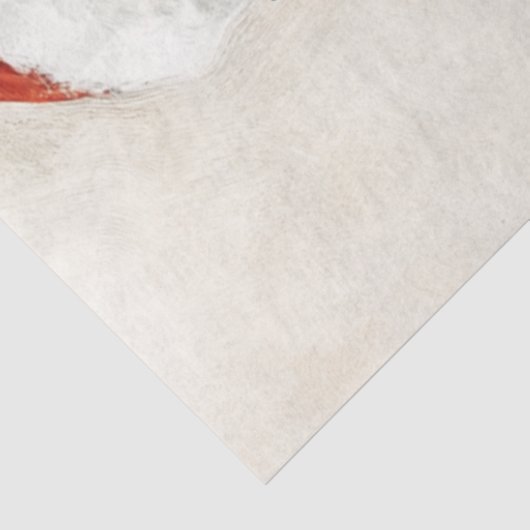 Decoupage Rock & Roll Santa Electric Guitar Tissuepapier (Detail)