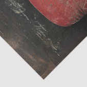 Decoupage  Rode Bokshandschoenen Poster Tissuepapier (Detail)