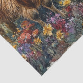 Decoupage  Rode Vrachtwagen Veldbloemen Tissuepapier (Detail)