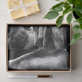 Decoupage Roken Gothic Skelet Cowboy Gunslinge Tissuepapier (Geschenk)