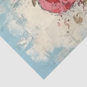 Decoupage romantische Valentijn paar in liefde Tissuepapier (Detail)