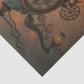 Decoupage Rond de Wereld Tissuepapier (Detail)