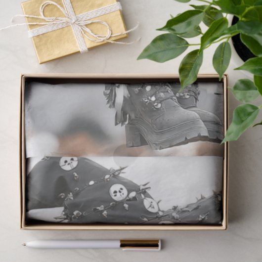 Decoupage roodharige zuster Punk Star Tissuepapier (Geschenk)