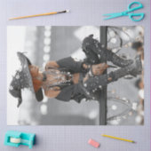 Decoupage roodharige zuster Punk Star Tissuepapier (Craft)