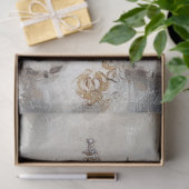 Decoupage Royal Franse Bulldog Schilderen met Kroo Tissuepapier (Geschenk)