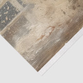 Decoupage Ruiterruiter in de herfst Tissuepapier (Detail)