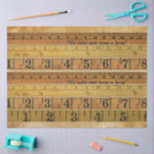Decoupage Ruler Junk Journal Tissuepapier (Craft)