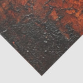 Decoupage Rust Patina Messing Koper Finish Tissuepapier (Detail)