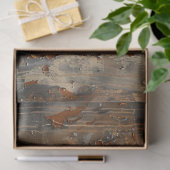 Decoupage Rusted Patina Bull Tissuepapier (Geschenk)