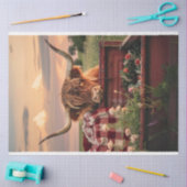 Decoupage  Rusted Truck Highland Koe Veld Tissuepapier (Craft)