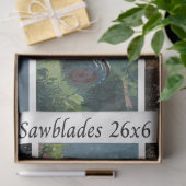 Decoupage Rustic Boerenstijl 26x6 voor Handzagen Tissuepapier (Geschenk)