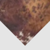 Decoupage Rustic Cowhide Western  Tissuepapier (Detail)