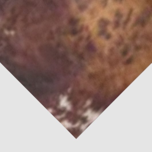 Decoupage Rustic Cowhide Western  Tissuepapier (Detail)