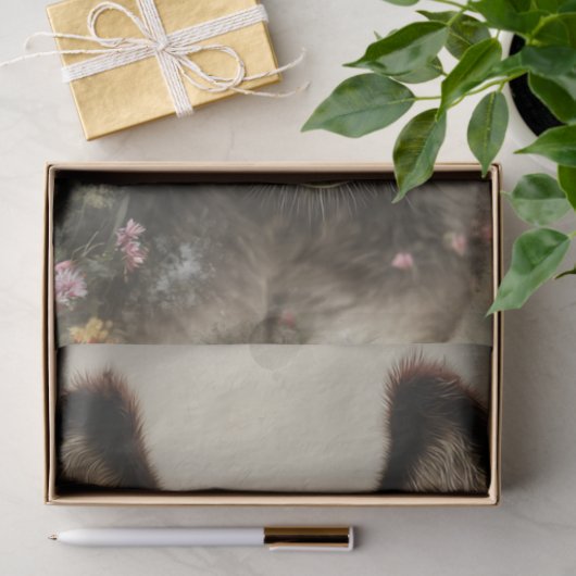 Decoupage Rustic Donkey Countryside Art Tissuepapier (Geschenk)