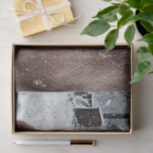 Decoupage Rustic Landscape Santa & His Horse  Tissuepapier (Geschenk)