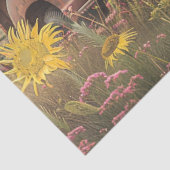 Decoupage Rustic Red Truck, Schuur & Hoogland Koe Tissuepapier (Detail)