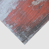 Decoupage Rustic Red Weathered Wood Texture Faux Tissuepapier (Detail)
