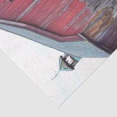 Decoupage  Rusty Blue Truck Flowers Tissuepapier (Detail)