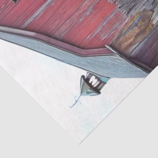 Decoupage  Rusty Blue Truck Flowers Tissuepapier (Detail)