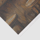 Decoupage Saloon Scene Bar Koeien Land Tissuepapier (Detail)