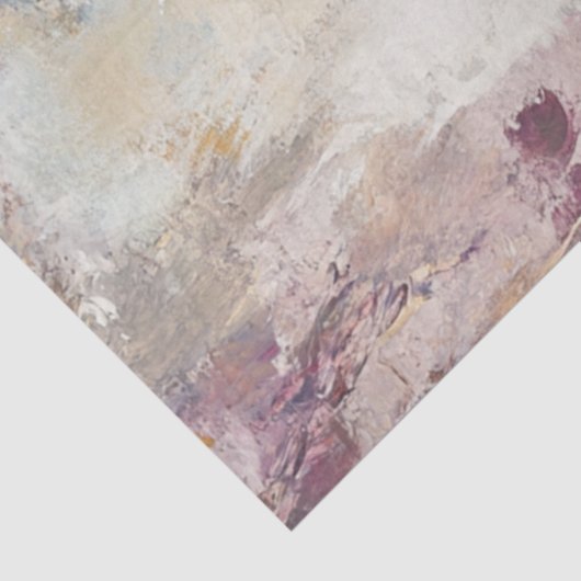 Decoupage Saluki Dog Filed Flowers Tissuepapier (Detail)