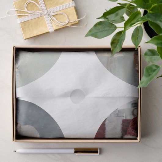 Decoupage Santa Circular Saw Designs 8.5"  Tissuepapier (Geschenk)