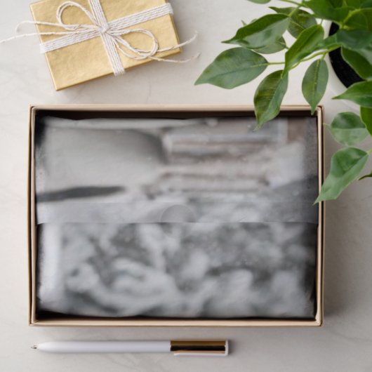 Decoupage Santa Clause Winter Wonderland Landscape Tissuepapier (Geschenk)