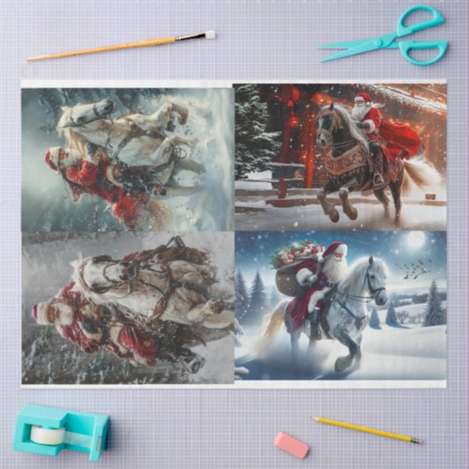 Decoupage Santa Horse's Galore Tissuepapier (Craft)