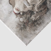 Decoupage Santa & Onderzetters Tissuepapier (Detail)