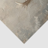 Decoupage  Santa Rudolph Winterscène Tissuepapier (Detail)