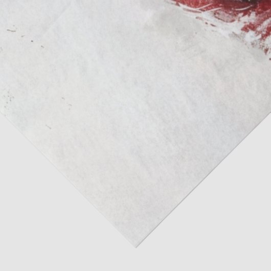 Decoupage Santa Rudolph Yuletide Magic Tissuepapier (Detail)