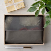 Decoupage Santa Shushing Tissuepapier (Geschenk)