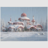 Decoupage Santa Snoep Land Forest Home Tissuepapier (Voorkant)