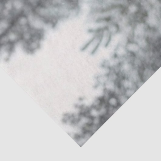 Decoupage Santa Snowy White Winter Wonderland Tissuepapier (Detail)