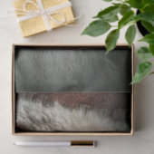 Decoupage Santa Surprise Peeking Around Door Tissuepapier (Geschenk)