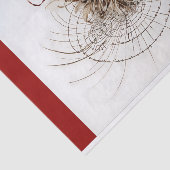 Decoupage Schattigee Steampunk witte muis in Pet R Tissuepapier (Detail)