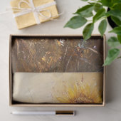 Decoupage Schilderij Zonnebloem & Wildflowers Tissuepapier (Geschenk)