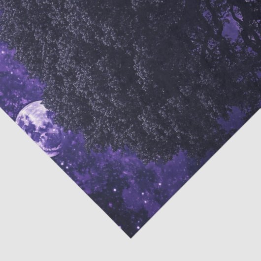 Decoupage Scrapbooking Gotische Paarse Hue Design Tissuepapier (Detail)