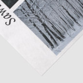 Decoupage Seasonal Trains 26x26 for Handsaws Tissuepapier (Detail)